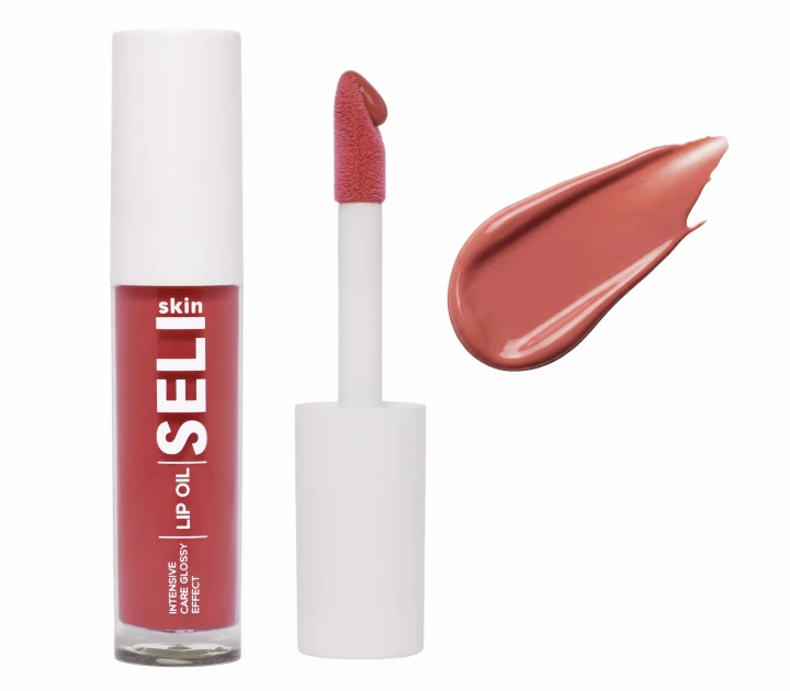 SELISKIN Intensive Glossy Care LIP Oil – Nude 05 Honey Nude Glow5_4.jpg