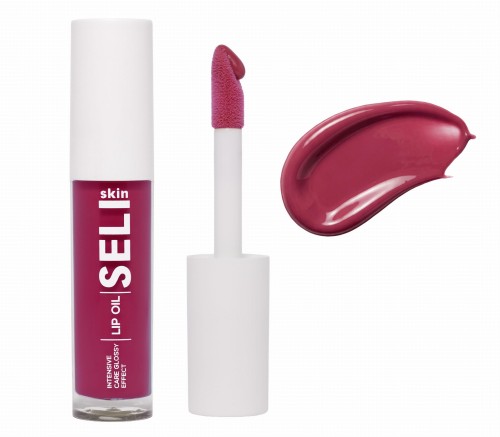 SELISKIN Intensive Glossy Care LIP Oil – Violet 09 Berry Frost Shine9_4.jpg