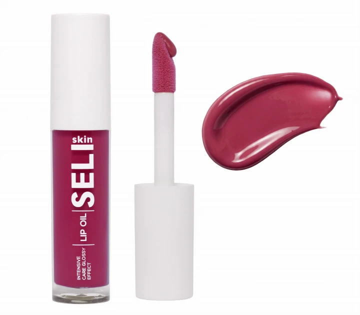 SELISKIN Intensive Glossy Care LIP Oil – Violet 09 Berry Frost Shine9_4.jpg